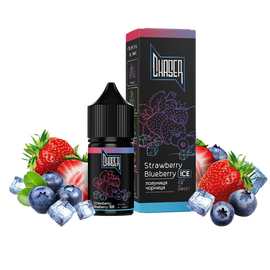 Жидкость Chaser Black Strawberry Blueberry Ice (Клубника Черника Лёд) 30мл 5%