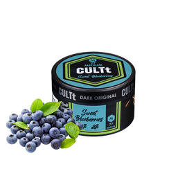 Тютюн CULT Medium M77 Sweet Blueberries (Солодка Чорниця) 100гр