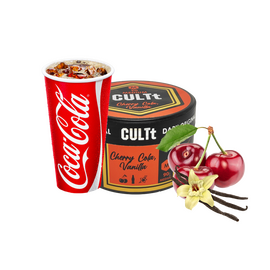 Тютюн CULT Medium M90 Cherry Cola Vanilla (Вишня Кола Ваніль) 100гр