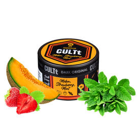Тютюн CULT Medium M99 Melon Strawberry Mint (Диня Полуниця М'ята) 100гр