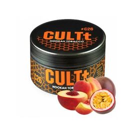 Табак Cult Medium M26 Passion Fruit Peach (Маракуйя Персик) 100гр