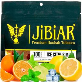 Табак Jibiar Ice Citrus Mint (Цитрус Мята Лёд) 100 гр
