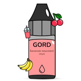 Жидкость Gord Banana Cherry Smoothie (Бананово-Вишнёвый Смузи) 30мл 5%