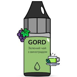 Рідина Gord Green Tea Grape (Зелений Чай Виноград) 30мл 5%
