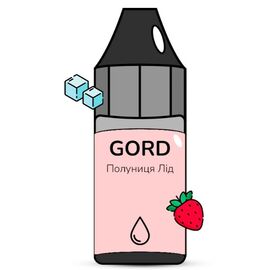Рідина Gord Strawberry Ice (Полуниця Льод) 30мл 5%