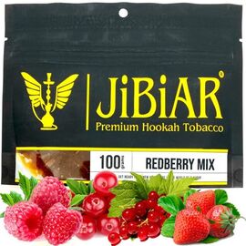 Табак Jibiar Red Berry Mix (Микс Красных Ягод) 100 г
