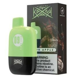 Електронна сигарета Katana 5000 Sour Apple (Кисле Яблуко)