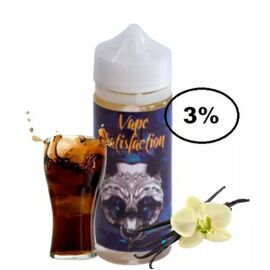 Рідина Vape Satisfaction Cola Vanilla (Вейп Сатісфекшн Ванільна Кола) 120мл Органіка, 3%