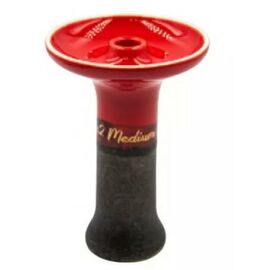 Чаша для кальяну 2х2 Medium Red Graphite