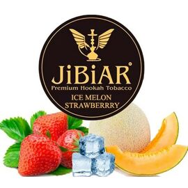 Табак Jibiar Ice Melon Strawberry (Дыня Клубника Лёд) 100гр
