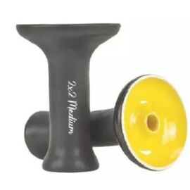 Чаша для кальяну 2х2 Medium Turtle Yellow