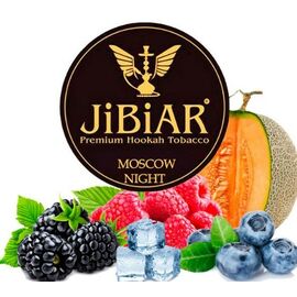 Табак Jibiar Moskow Night (Дыня Ягоды Лимон Виноград Лёд) 100гр