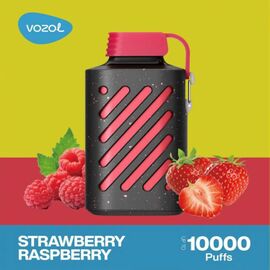 Одноразка Vozol 10000 Strawberry Raspberry (Полуниця Малина)