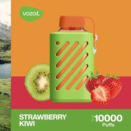 Одноразка Vozol 10000 Strawberry Kiwi (Полуниця Ківі)