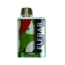 Одноразка Elf Bar TE6000 Vanilla Ice Cream (Ванільне Морозиво)