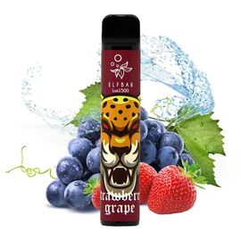Электронные сигареты Elf Bar 1500 Strawberry Grape (Ельф бар Клубника Виноград)