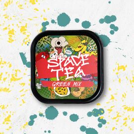 Чайна суміш Space Tea Green Mix (Яблуко Ківі Цитрус) 40гр