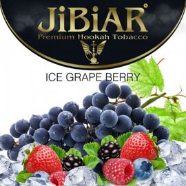 Табак Jibiar Ice Grape Berry (Виноград Ягоды Лёд) 100гр