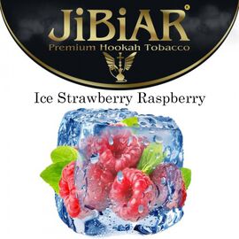 Табак Jibiar Ice Strawberry Raspberry (Клубника Малина Лёд) 100гр