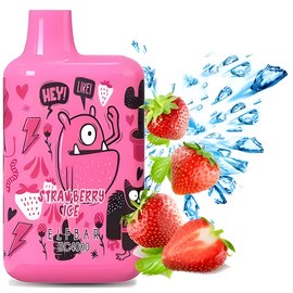 Одноразка Elf ​​Bar BC4000 Strawberry Ice Limited Edition (Ельф бар Полуниця Айс)