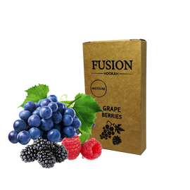 Тютюн Fusion Medium Grape Berries (Виноград Ягоди) 100 гр