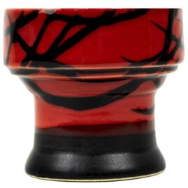 Чаша для кальяну Sweet Bowls Ring Glaze Red