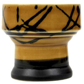 Чаша для кальяну Sweet Bowls Ring Glaze Yellow