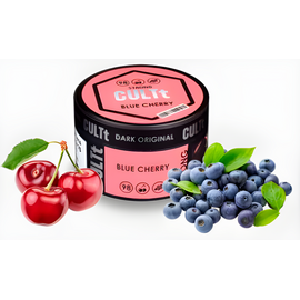 Тютюн Cult Strong Ds98 Blue Cherry (Чорниця Вишня) 100 гр
