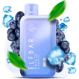 Одноразка Elf Bar 10000 Blueberry Ice (Клубниця Лід)