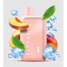 Одноразка Elf Bar RAYA D1 13000 Peach Ice (Персик Лід)