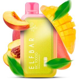 Електронна сигарета Elf Bar 10000 Peach Mango (Персик Манго)