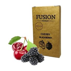 Тютюн Fusion Medium Cherry Blackberry (Вишня Ожина) 100 гр