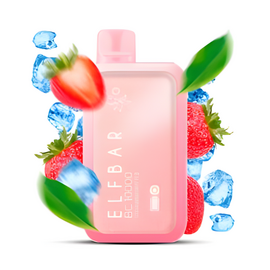 Одноразка Elf Bar 10000 Strawberry Ice (Полуниця Лід)