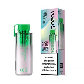 Одноразка Vozol NEON 10000 Sour Apple Ice (Кисле Яблуко Лід)