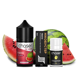 Рідина Набір Chaser Кавун 30мл 5%