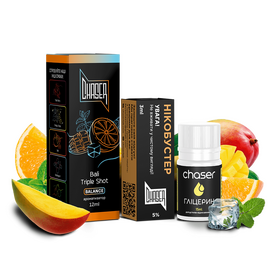Рідина Набір Chaser Black Bali Triple Shot 30мл 5%