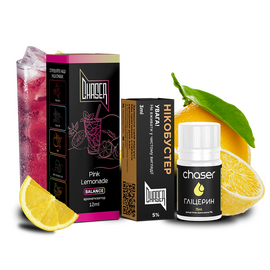 Рідина Набір Chaser Black Pink Lemonade 30мл 5%