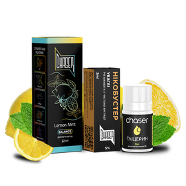 Жидкость Набор Chaser Black Lemon Mint 30мл 5%