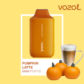 Одноразка Vozol 6000 Pumpkin Latte (Тыквенный Латте)