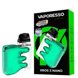 Vaporesso Xros 3 Nano Mistery Box Verison Jelly Lime Многоразовая Pod-система