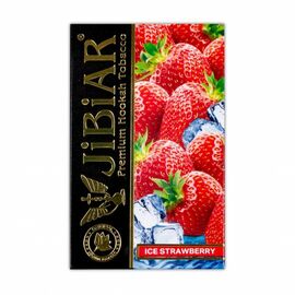 Табак Jibiar Ice Strawberry (Джибиар Айс Клубника) 100 грамм