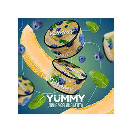 Тютюн Yummy Melon Blueberry Mint (Диня Чорниця М'ята) 100гр