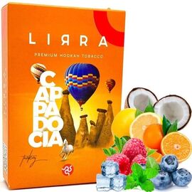 Тютюн Lirra Cappadocia (Чорниця Лайм Кокос Ментол) 50 гр
