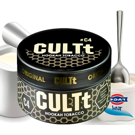 Тютюн CULTT C4 Yogurt (Культт Йогурт) 100 гр