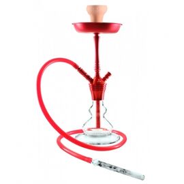 Кальяни Kaya Elox 480 Boro Clear Pyramid Cut Red 2S