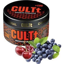 Тютюн CULTT C98 Blueberry Cherry (Культт Чорниця Вишня) 100 гр