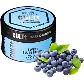 Тютюн CULTT Strong DS33 Sweet Blueberries (Солодка Чорниця) 100гр