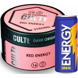 Тютюн CULTT Strong DS16 Red Energy (Червоний Енергетик) 100гр