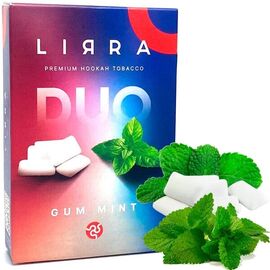 Тютюн Lirra Gum Mint (М'ята Жуйка) 50 гр