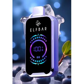 Одноразка Elf Bar FS18000 Blueberry Ice (Чорниця Лід)